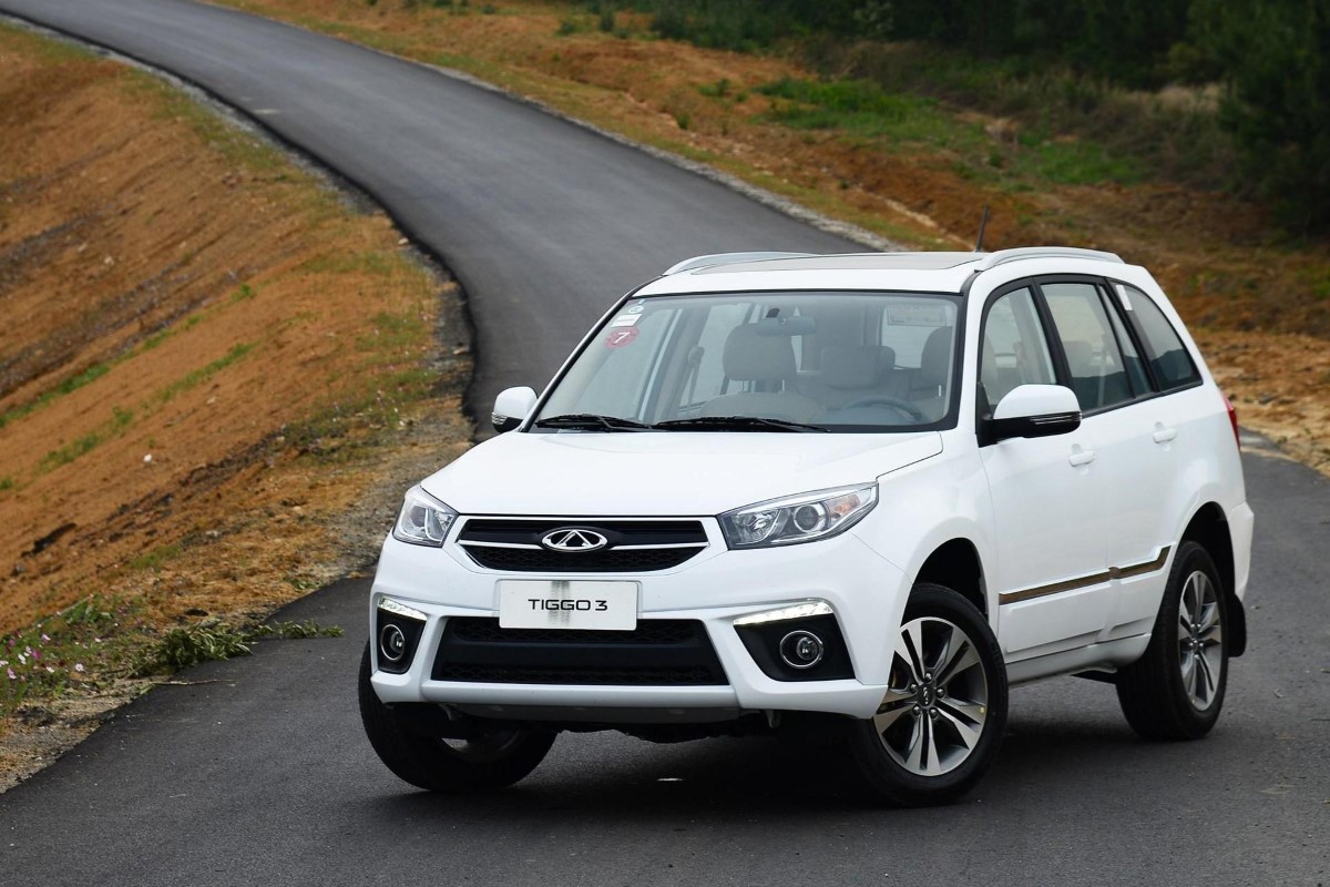 chery tiggo 3 интерьер