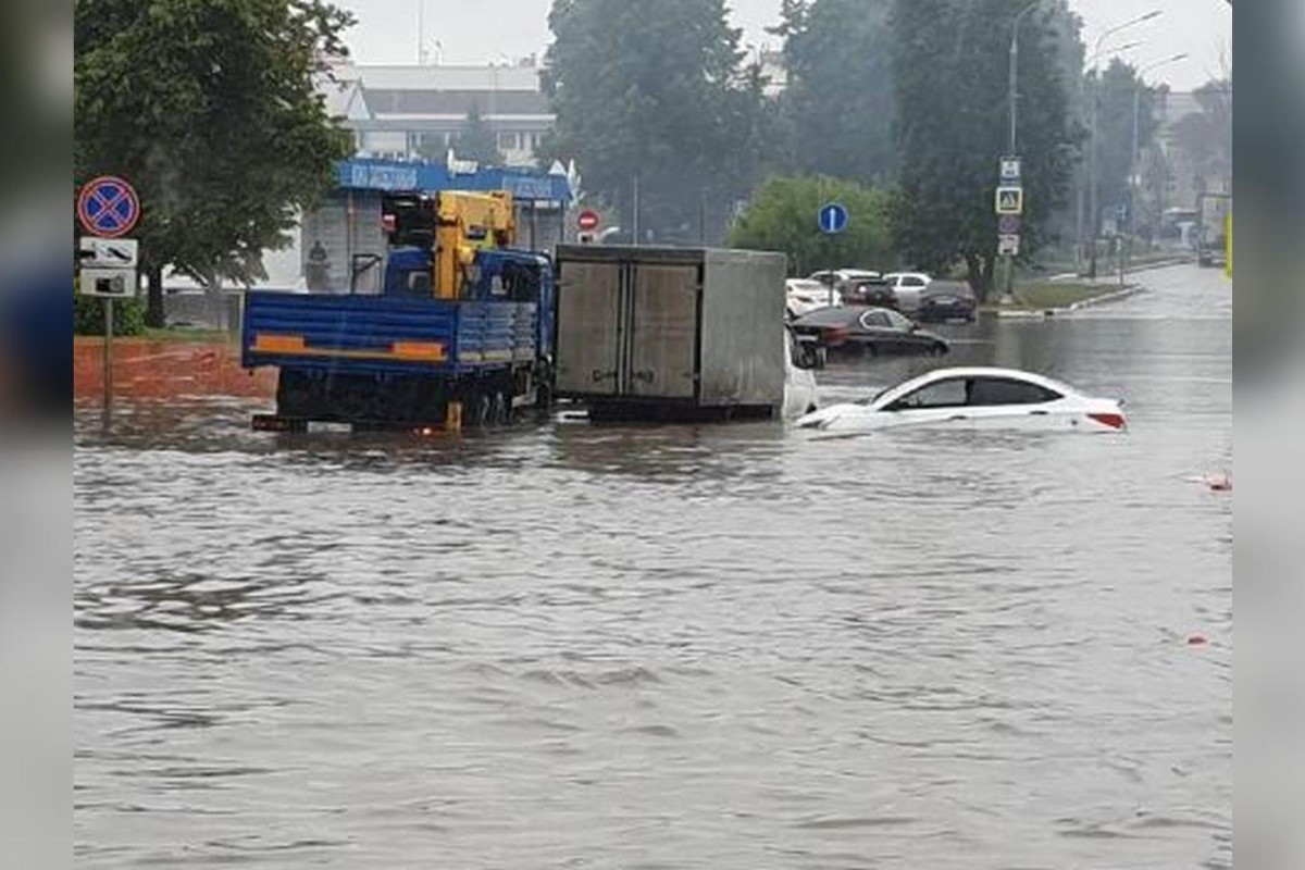В Москве затоплены автомобильные подъезды к международному аэропорту Шереметьево
