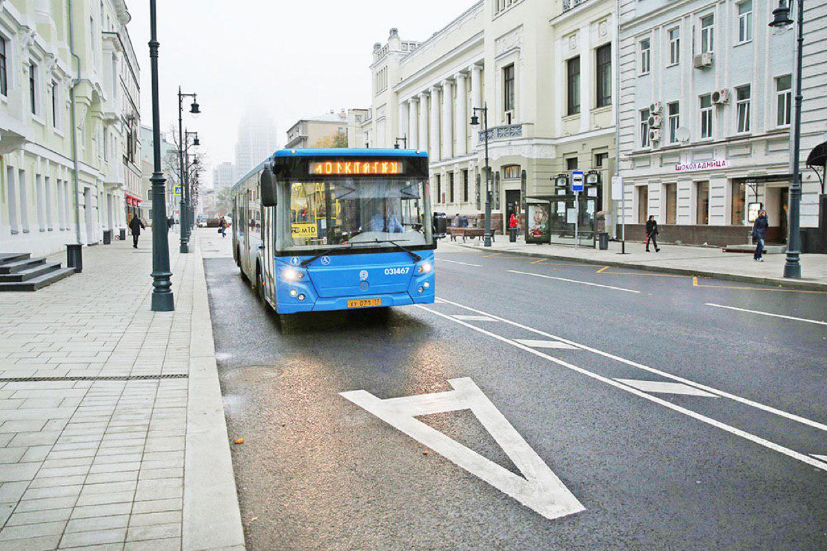 Еще четыре выделенки: где в Москве появятся новые выделенные полосы для общественного транспорта