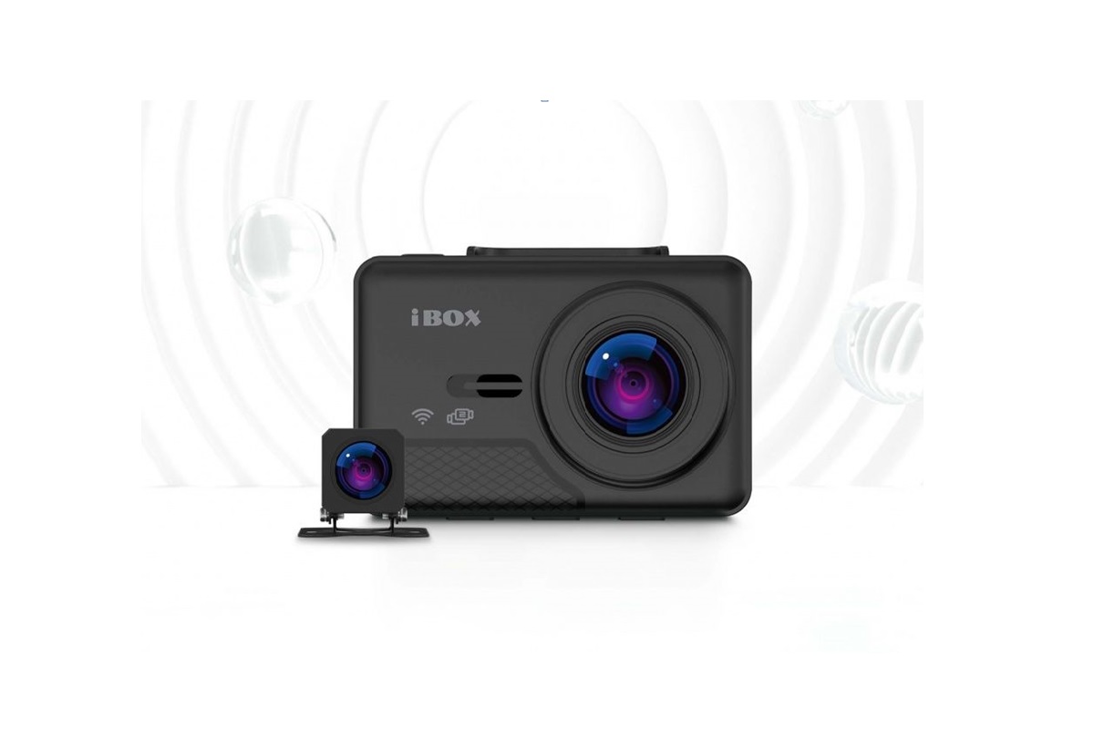 Видеорегистратор iBOX Travel WiFi GPS Dual+Камера заднего вида iBOX RearCam FHD12
