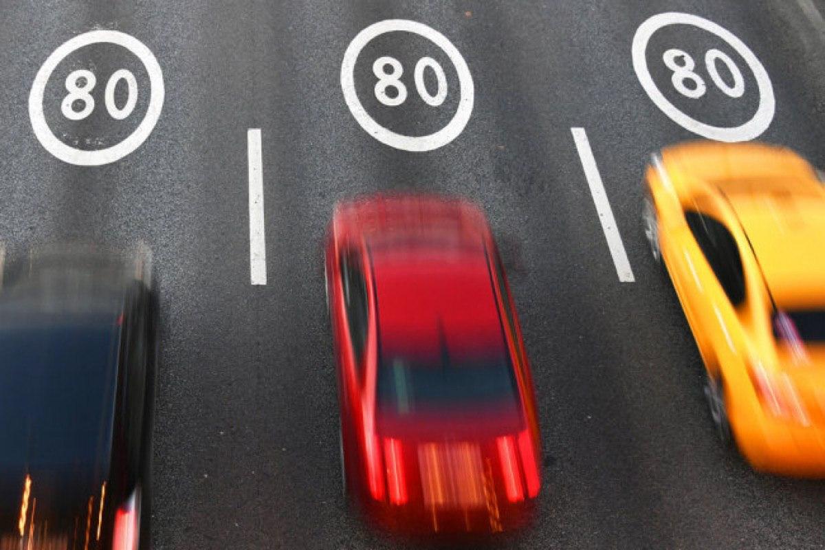 C 1 октября на Горьковском шоссе в Балашихе увеличат скоростной режим до 80 км/ч