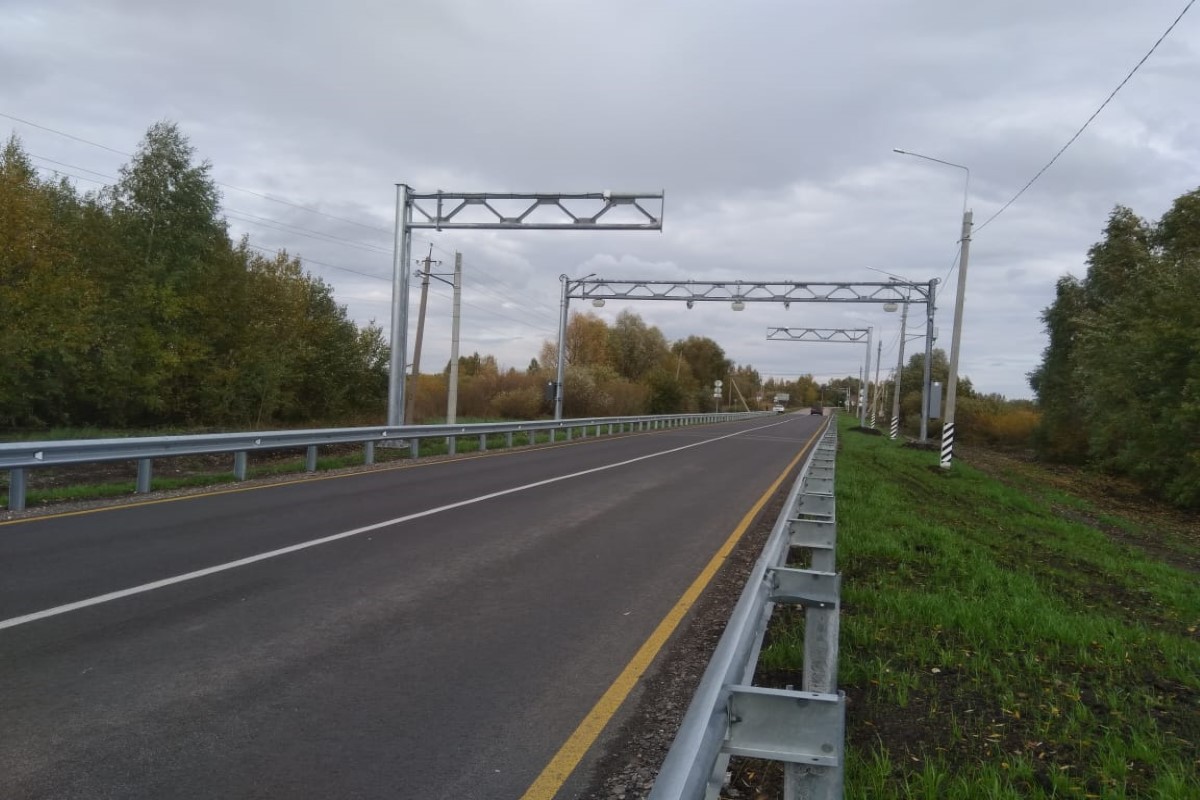 В Рязанской области установили автоматический пункт весогабаритного контроля